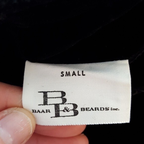 Vintage 60's Baar & Beards Black Velvet Beaded Tank - Picture 7 of 13